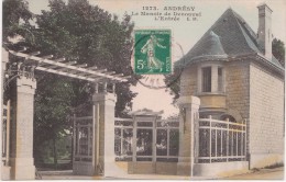 Cpa 78 Andrésy La Manoir De Denouval L'entrée (circulé En 1910) - Andresy