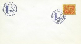 TIMBRES - STAMPS - MARCOPHILIE - PORTUGAL - CACHET I EXPOSITION DE FILUMENISMO - REBORDOSA 11-07-1970 - Postal Logo & Postmarks