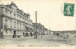 0115 609: Duclair  -  Hôtel De La Poste  -  Quai De Rouen - Duclair