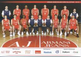 A 1851 - Sport, Pallacanestro, Basket, Armani Jeans, Milano. - Baloncesto