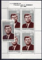 Côte D'Ivoire  (république)            33  ** +  Bloc  3  **   Président John F.Kennedy - Côte D'Ivoire (1960-...)