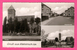 Gruß Aus Kesternich - Eifel - Kirche - Hauptstraße - Kriegerdenkmal - Multivues - B. KORR - AGFA - Simmerath