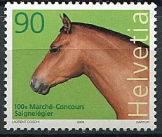 (cl.18 - P34)  Suisse ** N° 1755  (ref. Michel Au Dos) - Cheval - - Nuevos