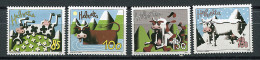 (cl.18 - P34)  Suisse ** N° 1896 à 1899  (ref. Michel Au Dos) - La Suiise Vue Par Des Artistes étrangers (vaches) - - Unused Stamps