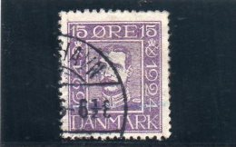 DANEMARK 1924 O - Oblitérés