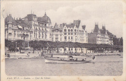 Suisse - Genève - Quai Du Léman Hôtel Bellevue - ZAG N° 8 - Bellevue