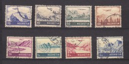 1941  N° 27 à 34  OBLITERES   CATALOGUE ZUMSTEIN - Used Stamps