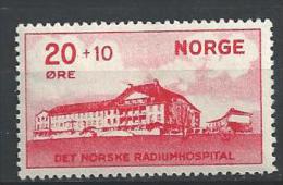 Norvège 1931 N°154 Neuf* MVLH Hopital D´Oslo - Neufs