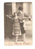 CPA : 61 -  Theatre Chabot - Couple  Russe  En Costume Typique  Photo A Rousseaux - Entertainers