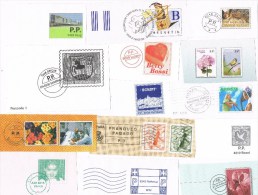 12175. Lote Viñetas Portes Pagados, Port Payé SUISSE , ESPAGNE º - Automatic Stamps