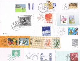 12175. Lote Viñetas Portes Pagados, Port Payé SUISSE , ESPAGNE º - Timbres D'automates