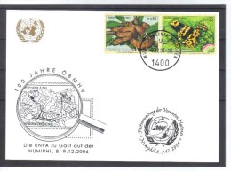 RTY74  UNO WIEN 2006  MICHL 463/64  WEISSE KARTE - White Cards SIEHE ABBILDUNG - Used Stamps