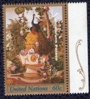 Nations Unies 1998 ONU Neuf Schonbrunn Palace Peinture J.W. Bergl Bord De Feuille - Ungebraucht