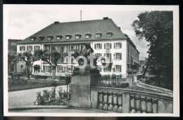 REAL PHOTO POSTCARD KURPARK HOTEL GERMANY CARTE POSTALE - Boehmen Und Maehren