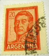 Argentina 1967 General San Martin 20p - Used - Used Stamps