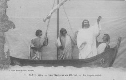 La Nativité à Blain 1924 Les Mystères Du Christ La Tempête Apaisée - Blain