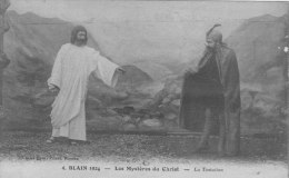 La Nativité à Blain 1924 Les Mystères Du Christ La Tentation - Blain