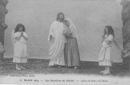 La Nativité à Blain 1924 Les Mystères Du Christ Adieux De Jésus Et De Marie - Blain