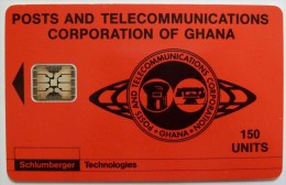 GHANA - Schlumberger - SI5 Chip - 1st Issue - 150 Units - Field Trial - Mint - RRR - Ghana