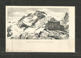 N* THEODULHÜTTE * MIT BREITHORN UND LYSSKAMM * 1905 **!! - Lyss