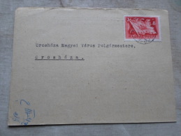 Hungary- Budapest To Orosháza - Fuvarlevélvizsgáló N.Váll.  Transportation - 1947    D128907 - Lettres & Documents