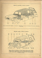 Voiture Renault, R 4, 4 L - 1968 - Regie Nationale (Billancourt 92) - Fiche Technique L'expert Automobile - Materiaal En Toebehoren