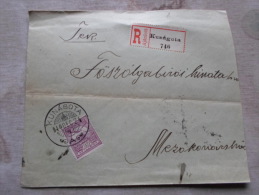 Hungary- Registered Cover -  Kunágota  To Mezökovácsháza  1910    D128933 - Brieven En Documenten