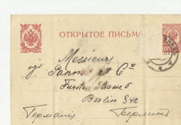 =RU 1907gs Nach Berlin - Lettres & Documents