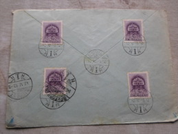 Hungary  Cover - Békéscsaba Kispest  1942 - Frankó Károlyné   D128969 - Storia Postale