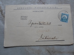 Hungary  Kondoros To Békéscsaba - 1932  Meghívó -     D128971 - Lettres & Documents