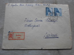 Hungary  Registered Cover - ZSADÁNY To Sarkad      D128972 - Storia Postale