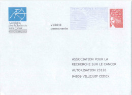 PRET A POSTER REPONSE Luquet RF Association Pour La Recherche Sur Le Cancer - Verso 0308557 - D/16 D 0803 à L'intérieur - Prêts-à-poster: Réponse /Luquet