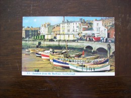 Angleterre: Carte Postale Ancienne De Scarborough- Sandside From The Harbour - Scarborough