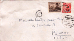 EGITTO /   ITALIA  - Cover _ Lettera 4.9.1953 - Storia Postale