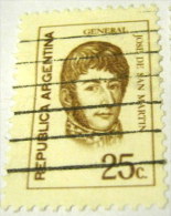 Argentina 1971 General San Martin 25c - Used - Used Stamps