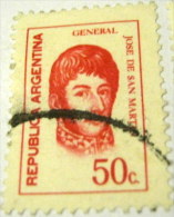Argentina 1973 General San Martin 50c - Used - Used Stamps