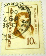 Argentina 1973 General Belgrano 10c - Used - Used Stamps