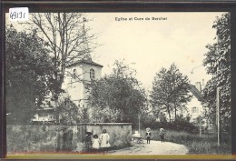 DISTRICT D´ECHALLENS /// BERCHER - EGLISE ET CURE - TB - Bercher