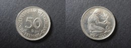 1990 D - 50 PFENNIG - ALLEMAGNE - GERMANY - DEUTSCHLAND - 50 Pfennig