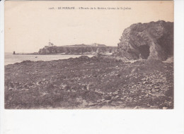 LE POULDU (29-Finistère), ,L´entrée De La Rivière, Grotte De St Julien, Vers 1920 - Le Pouldu