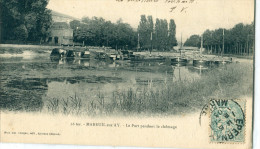 51 - Mareuil Sur Ay : Le Port Pendant Le Chômage - Mareuil-sur-Ay