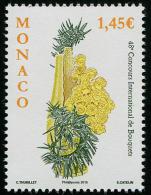 MONACO - 2015 - Concours International De Bouquets - 1v Neufs // Mnh - Unused Stamps
