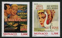 MONACO - 2015 - Grace Kelly, Affiches De Films - 2v Neufs // Mnh - Unused Stamps