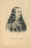 Jeanne D´Arc - Militaria - Cachets - Tampons - Au Dos Cachet Commissaire Militaire De La Gare D´Orléans - état - Historical Famous People