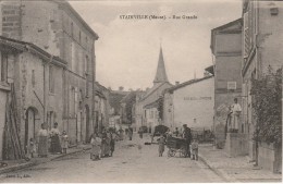 55-  Meuse_ Stainville  _ La Rue Grande (Facteur, Faience Poterie) 372 Hab ) - Autres & Non Classés