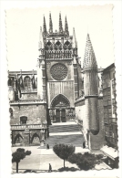 Cp, Espagne, Burgos, La Cathédrale, Façade Du Sarmental - Burgos