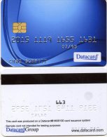 @+ Carte à Puce Démonstration - Datacard - Bleue - Cartes De Salon Et Démonstration