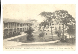 Cp, 91, Bligny, Le Sanatorium, Les Galeries De Cure Et Le Pavillon Est, Voyagée 1905 - Andere & Zonder Classificatie