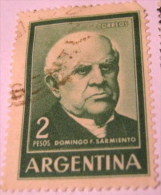 Argentina 1961 Domingo F Sarmiento 2p - Used - Gebraucht