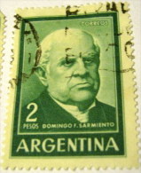 Argentina 1961 Domingo F Sarmiento 2p - Used - Usados